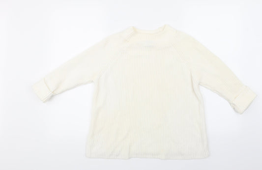Top Shop Womens White   Pullover Jumper Size 12