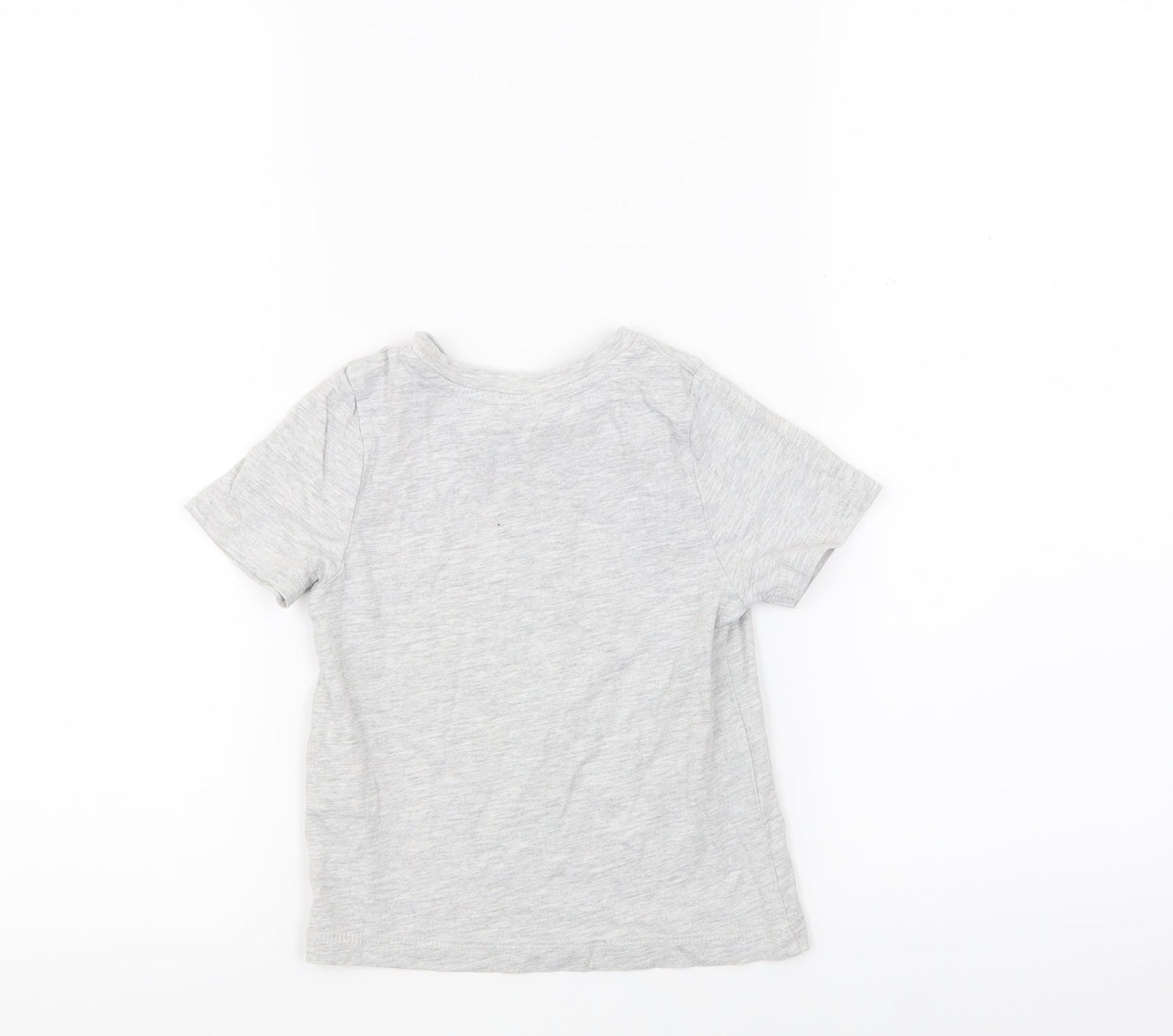 George Boys Grey   Basic T-Shirt Size 2-3 Years