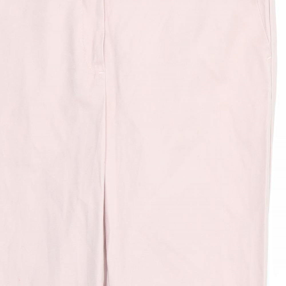 F&F Womens Pink   Trousers  Size 12 L25 in
