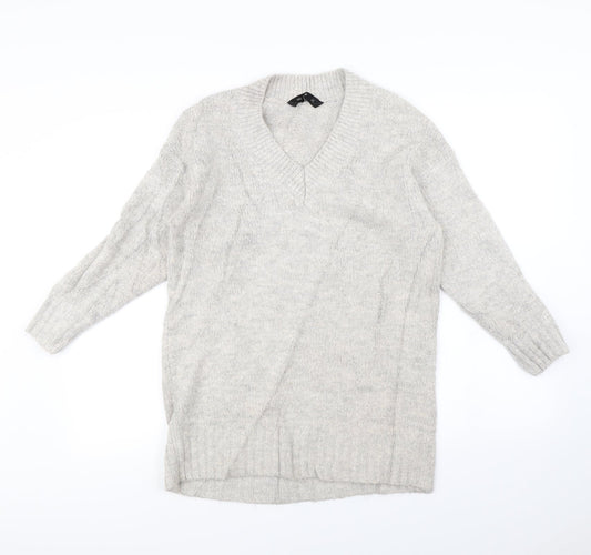 F&F Womens Grey   Pullover Jumper Size 8