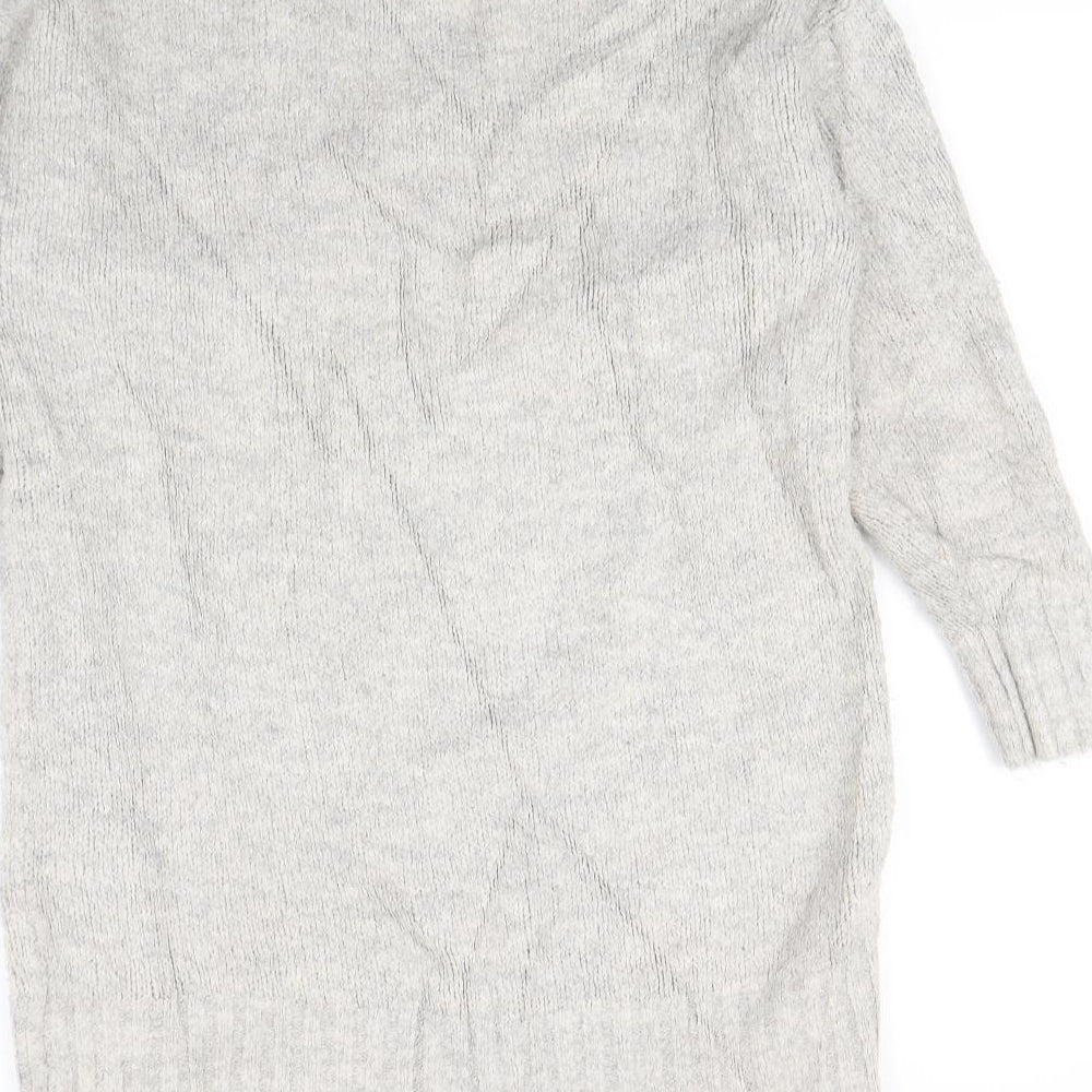 F&F Womens Grey   Pullover Jumper Size 8