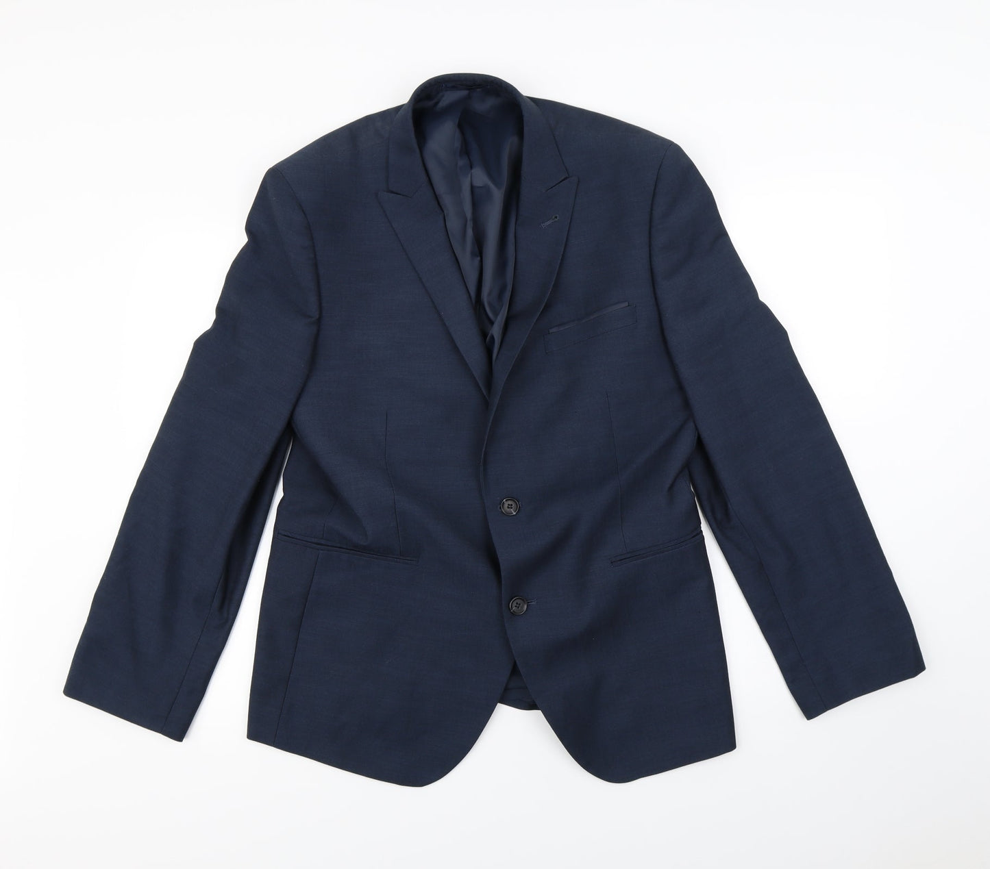 Preworn Mens Blue    Blazer Size S