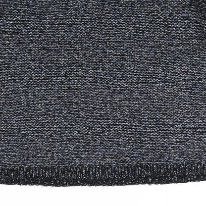 Brand and care label for Dorothy Perkins women’s black jumper, size UK 16