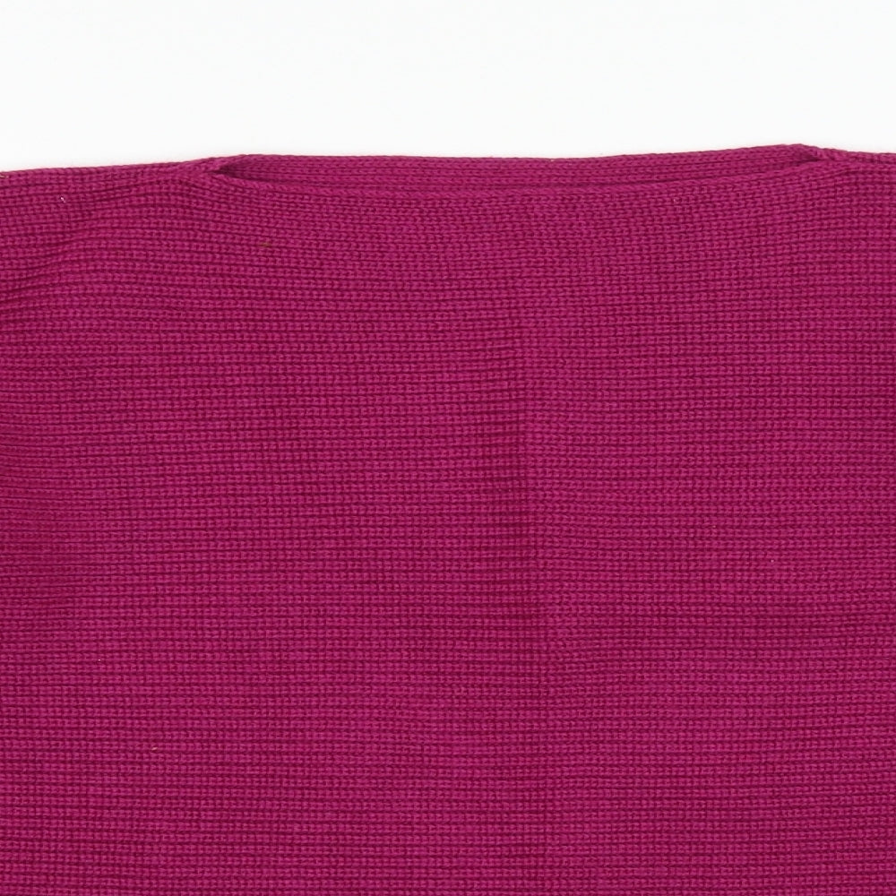 Marks and Spencer Womens Purple   Pullover Jumper Size 12