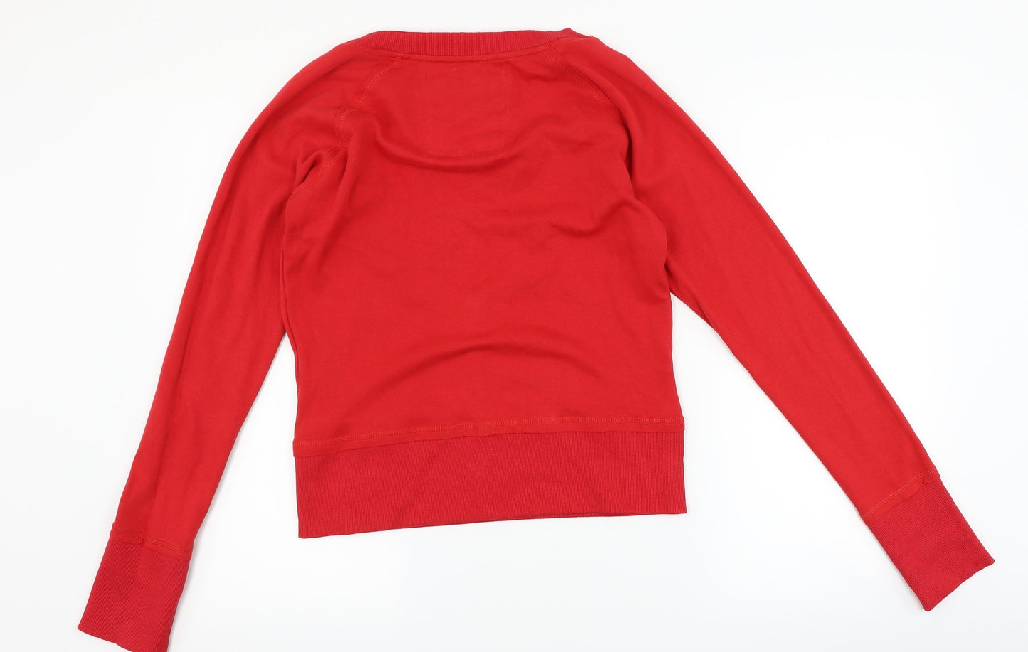 New Look Womens Red   Pullover Sweatshirt Size 14