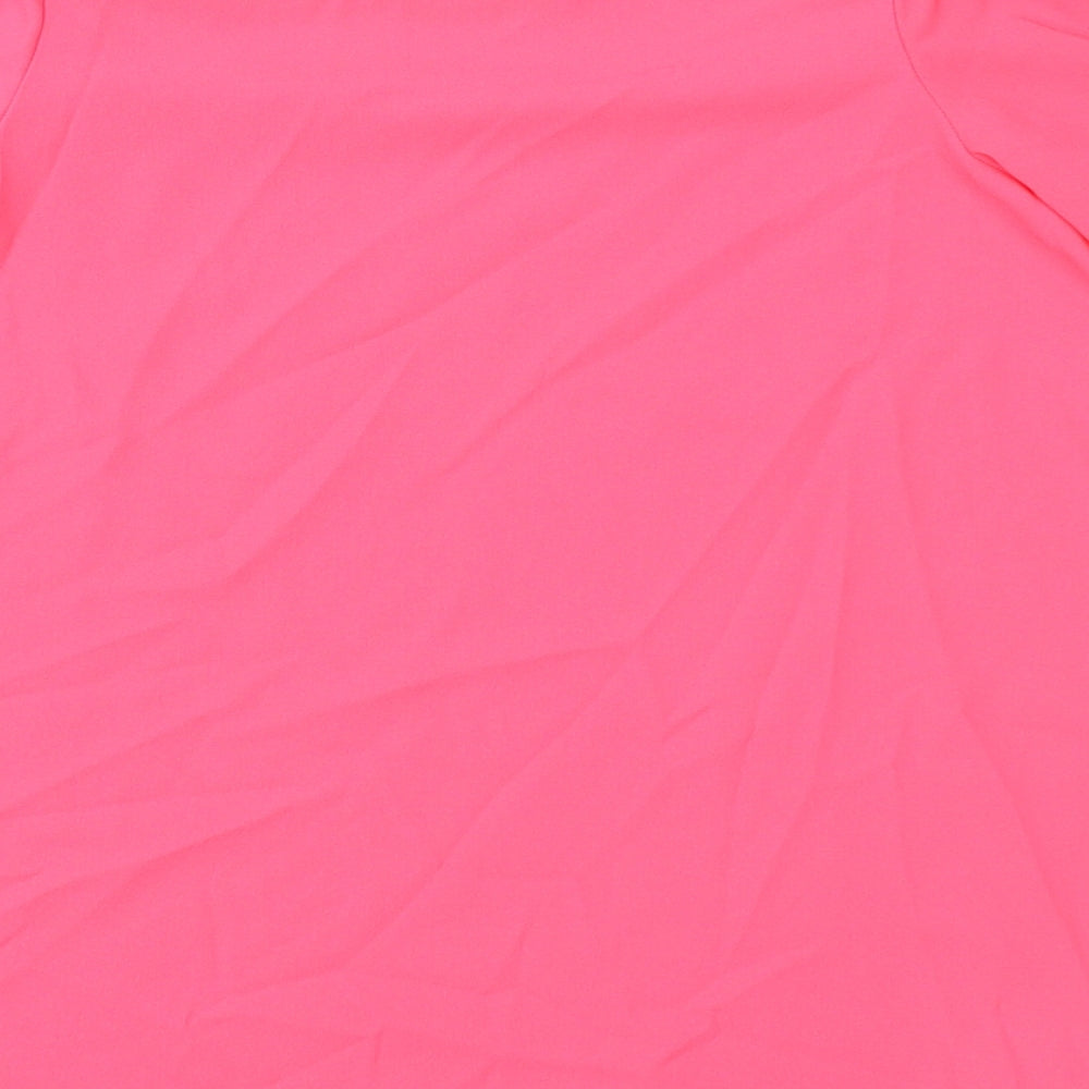 George Womens Pink   Basic Blouse Size 8
