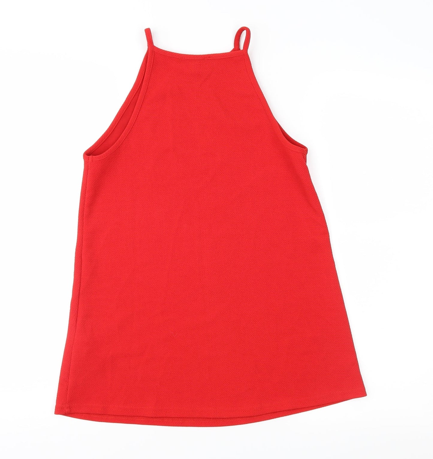 New Look Womens Red   Basic Blouse Size 8