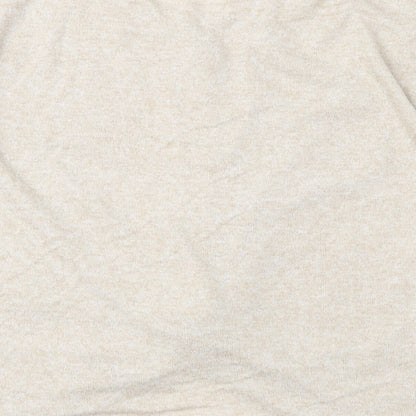Brand and care label for George women’s beige knit jumper, size UK 10