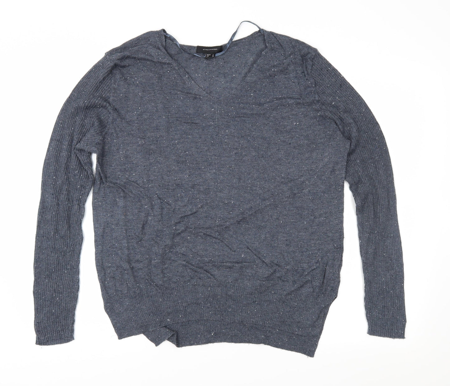 Atmosphere Womens Blue  Knit Pullover Jumper Size 16