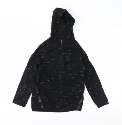 Additional front view of George boys’ grey full zip hoodie, size 7-8, years