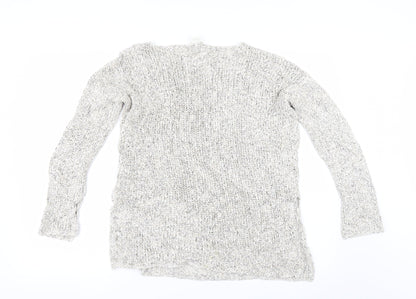 Additional front view of H&M women’s beige jumper, size S