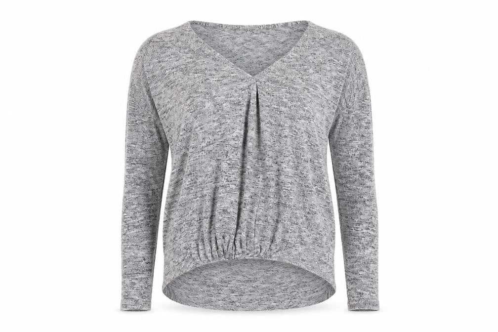 River Island Womens Grey   Basic T-Shirt Size 8