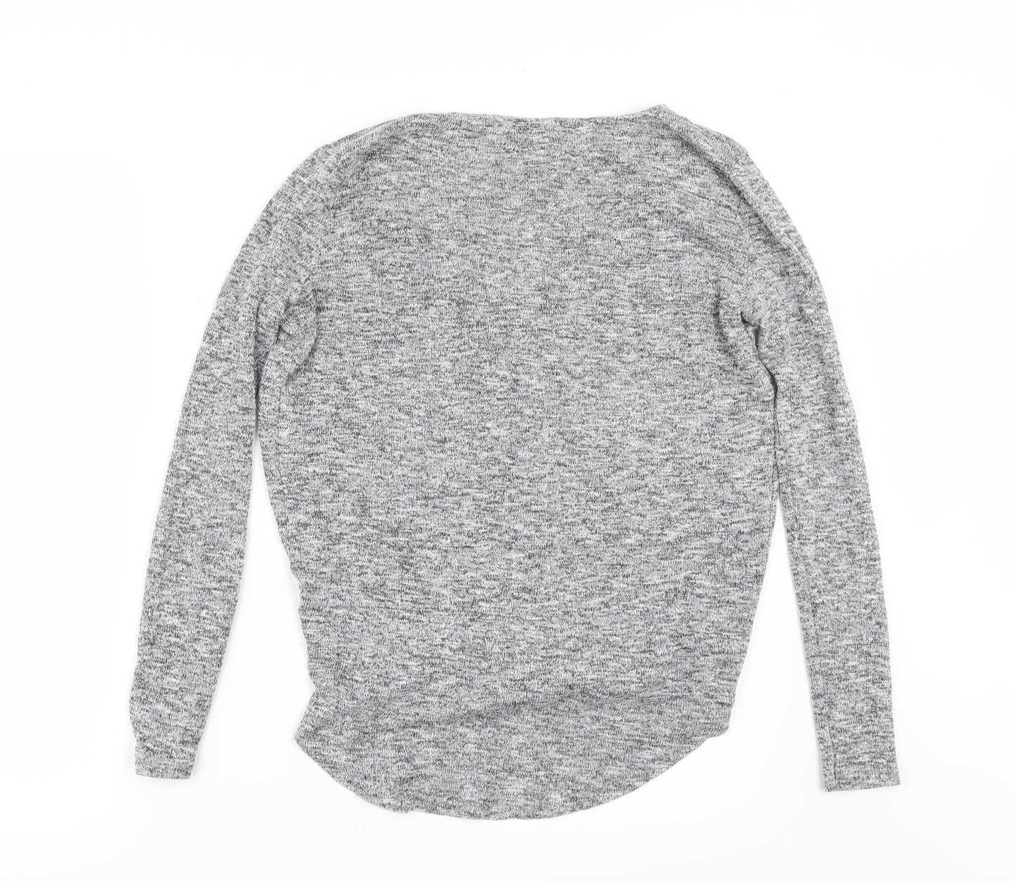 River Island Womens Grey   Basic T-Shirt Size 8