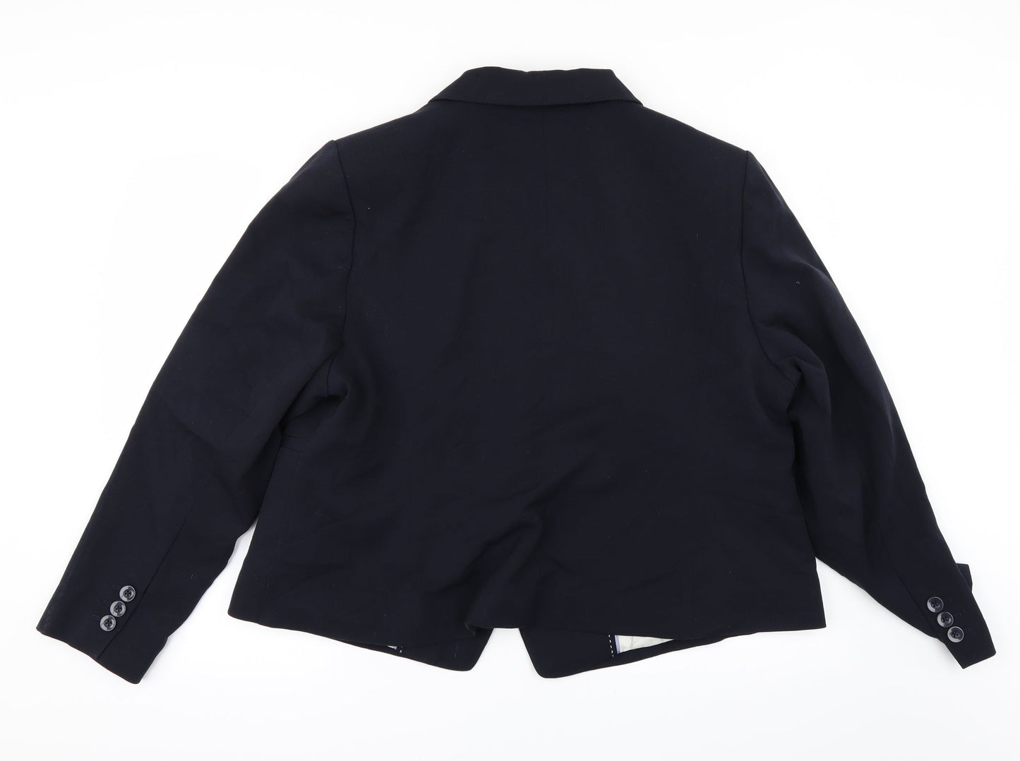 Marks and Spencer Womens Blue   Jacket Suit Size 2