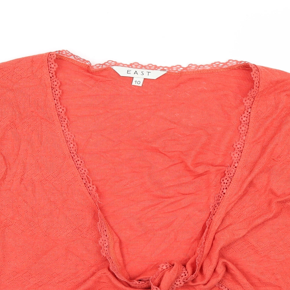 EAST Womens Orange   Pullover Jumper Size 10