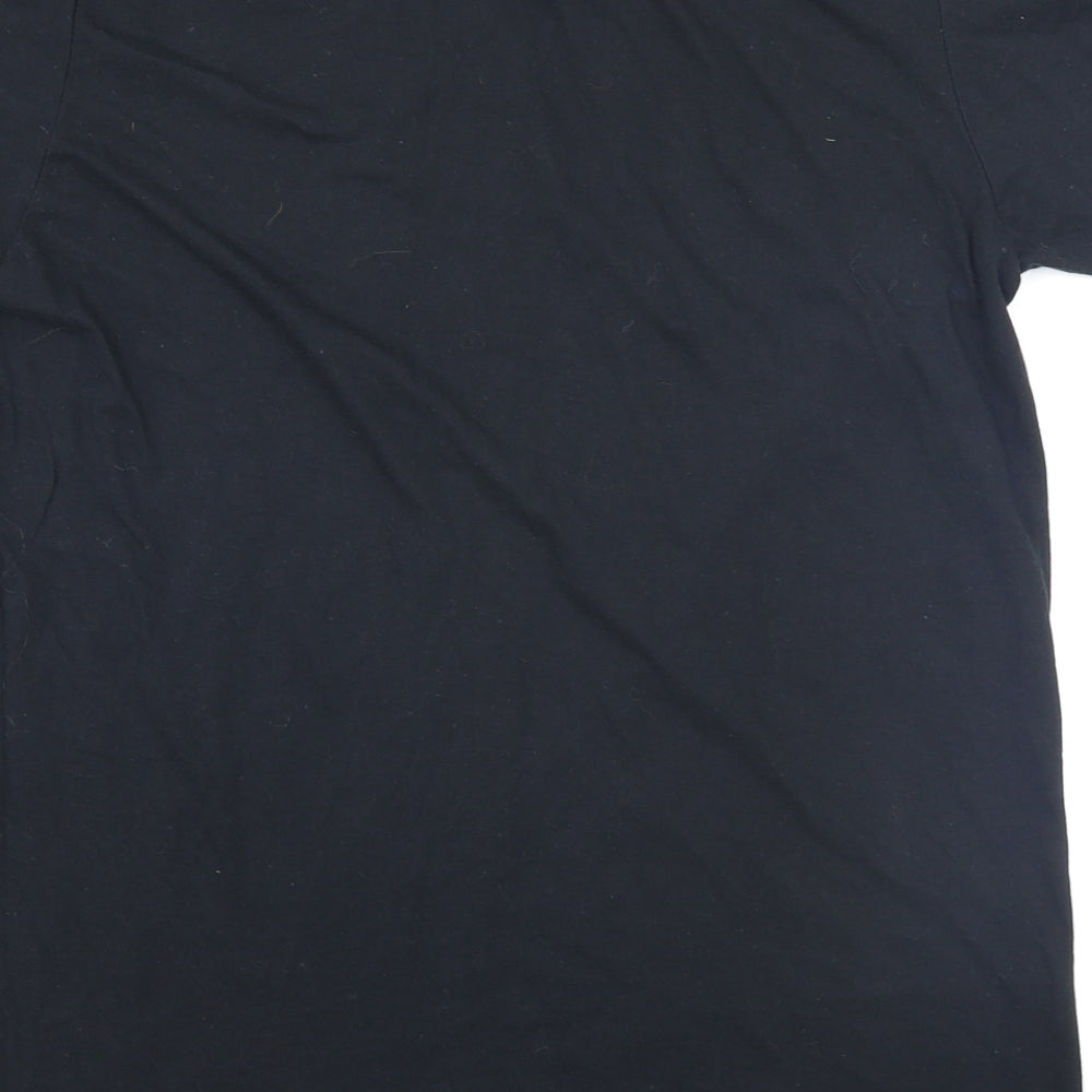 Gildan Womens Black   Basic T-Shirt Size M  - Bride Tribe