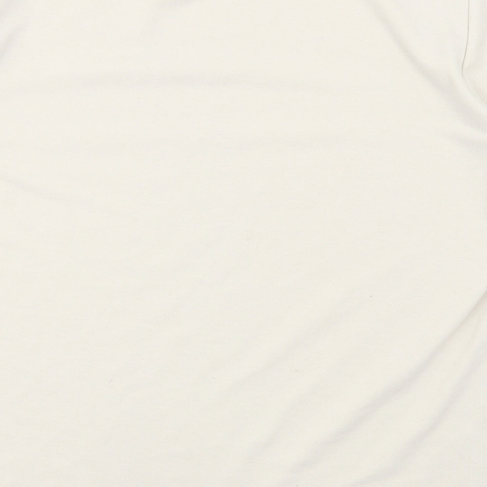 I SAW IT FIRST Womens Beige   Basic T-Shirt Size 12