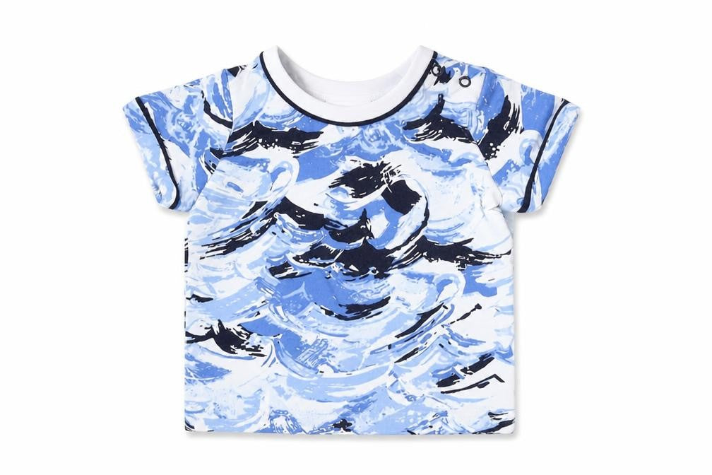 Next Boys Blue   Basic T-Shirt Size 0-3 Months