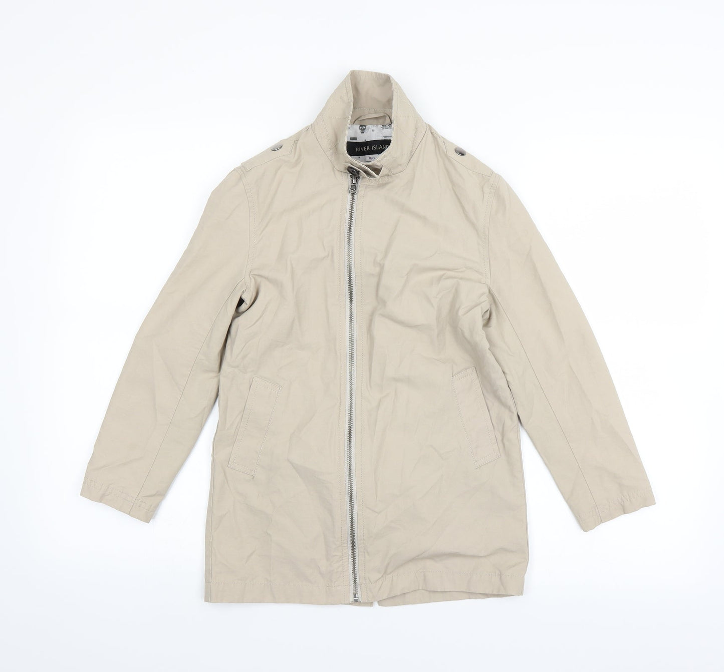 River Island Girls Beige   Jacket  Size 8 Years
