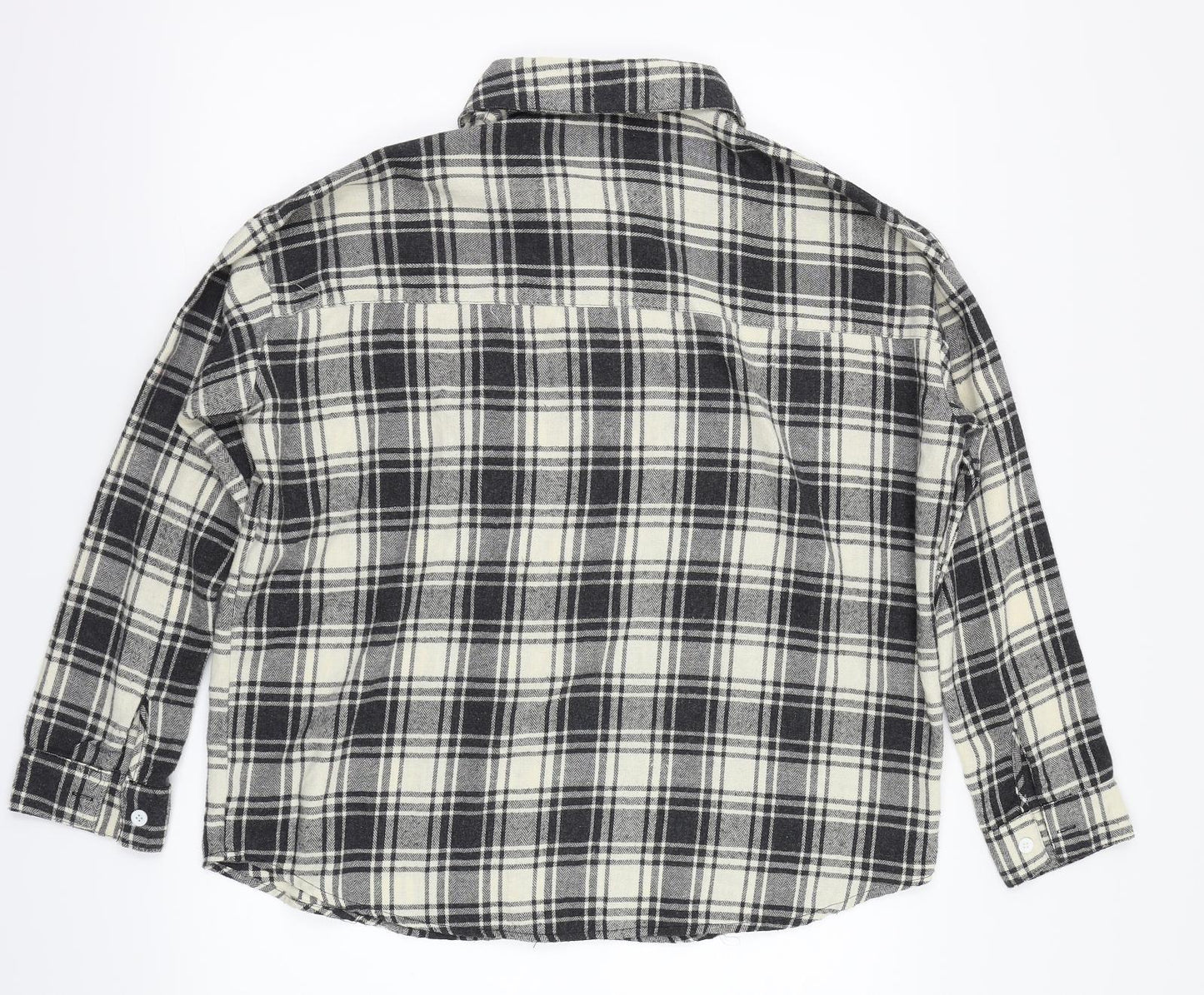 HEARTBREAK Womens Multicoloured Check  Basic Button-Up Size 8