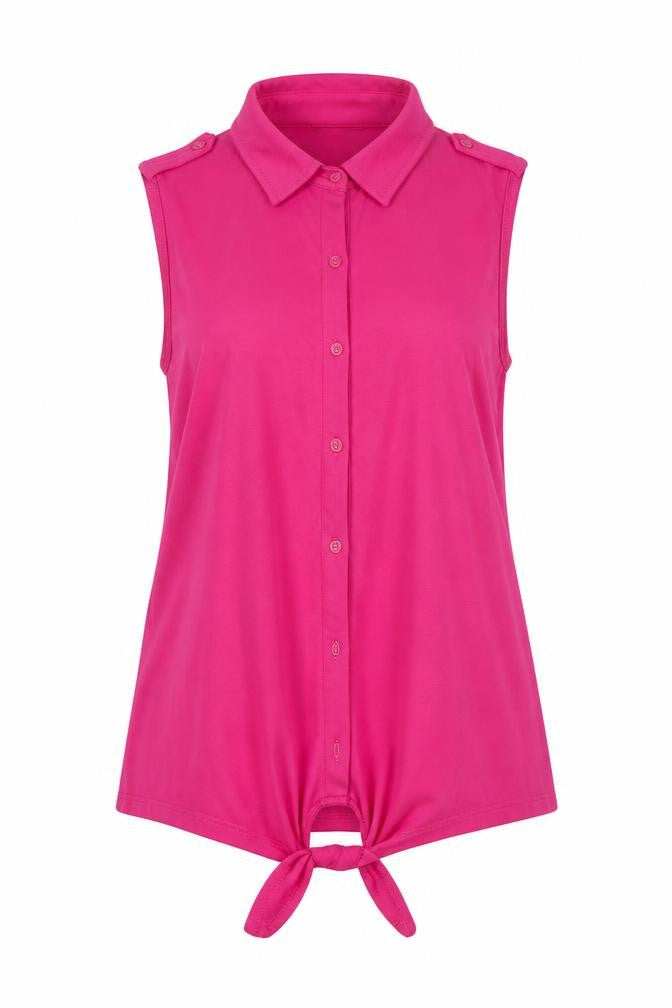 F&F Womens Pink   Basic Button-Up Size 6