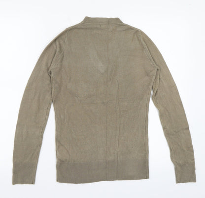 Back view of Atmosphere women’s beige jumper, size UK 8