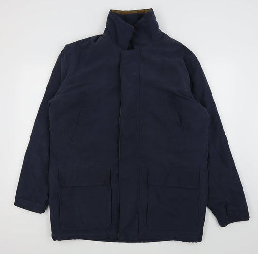 Kingston Mens Blue   Rain Coat Coat Size M