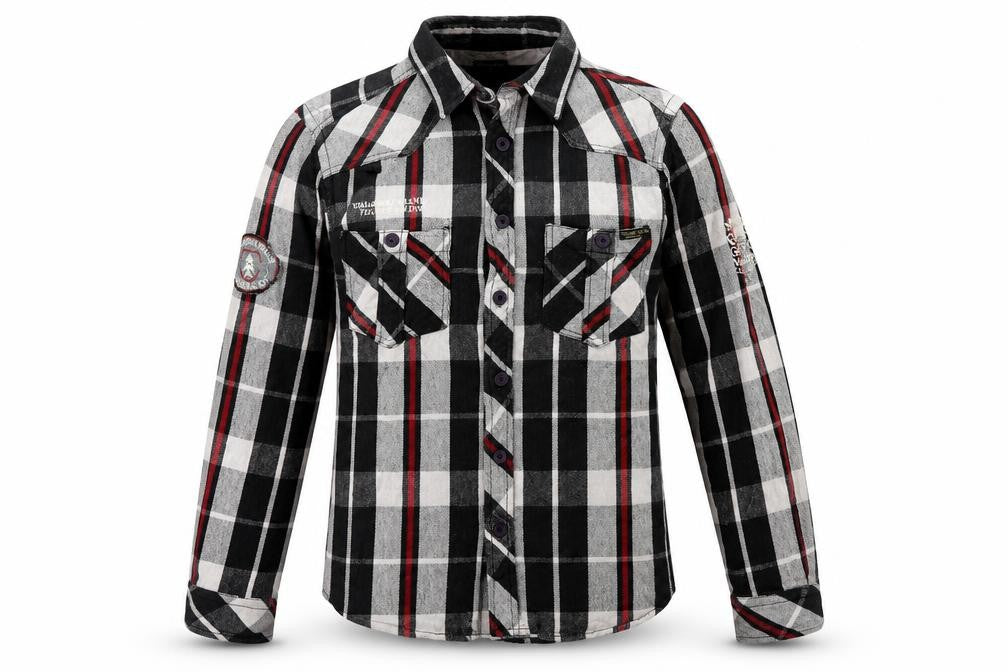 UrbanSpirit Mens Grey Check   Button-Up Size S