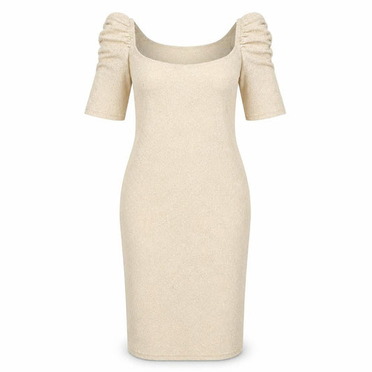 New Look Womens Beige   Pencil Dress  Size 14