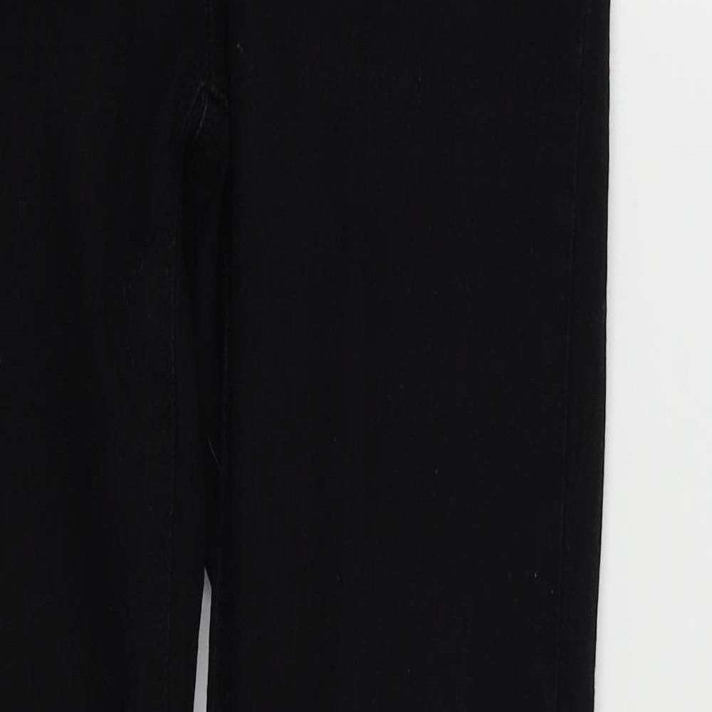 denim and co Womens Black   Jegging Leggings Size 10 L28 in