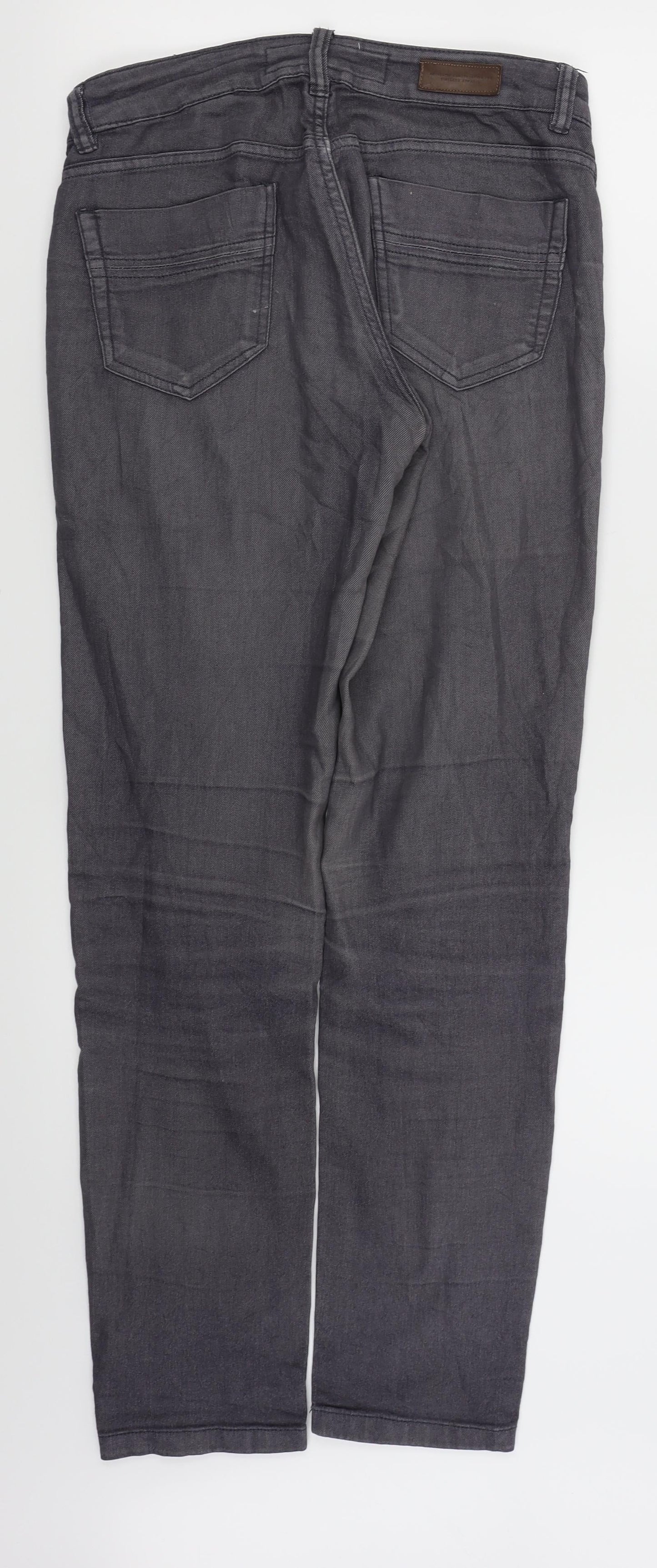 H&M Womens Grey   Skinny Jeans Size 8 L29 in