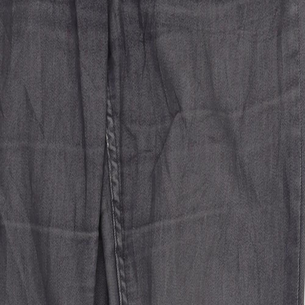H&M Womens Grey   Skinny Jeans Size 8 L29 in
