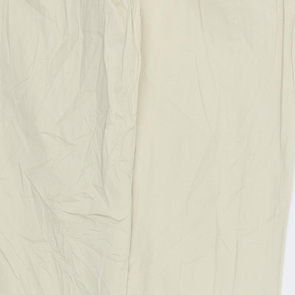 Veromoda Womens Beige   Chino Trousers Size 12 L29 in