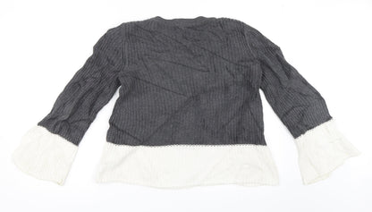 Back view of Gap women’s grey jumper, size XS