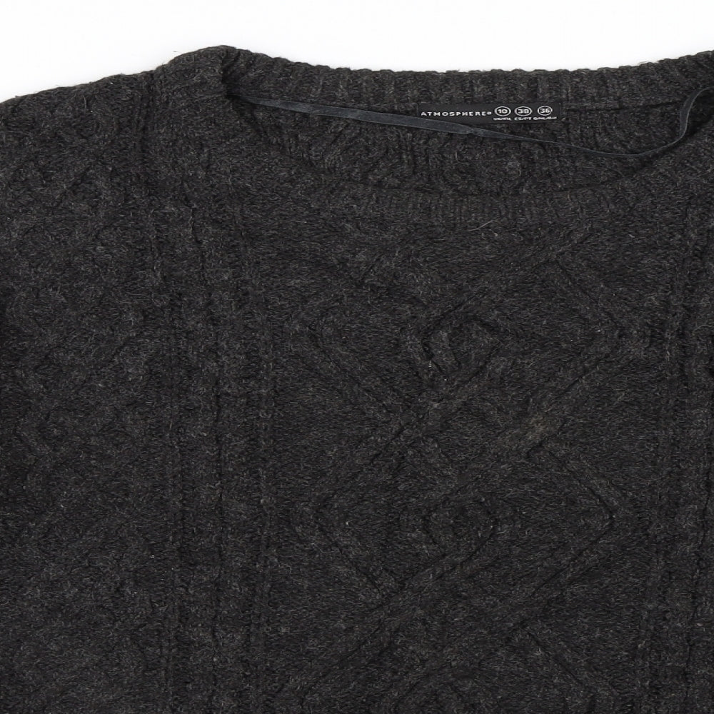 Primark Womens Grey   Pullover Jumper Size 10