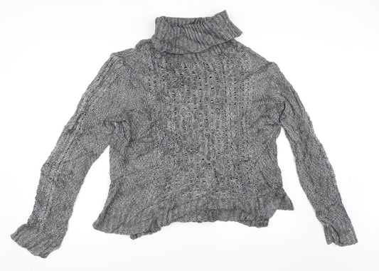 Paper Denim & Cloth Womens Grey   Pullover Jumper Size M