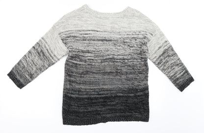 Back view of George women’s grey jumper, size UK 8