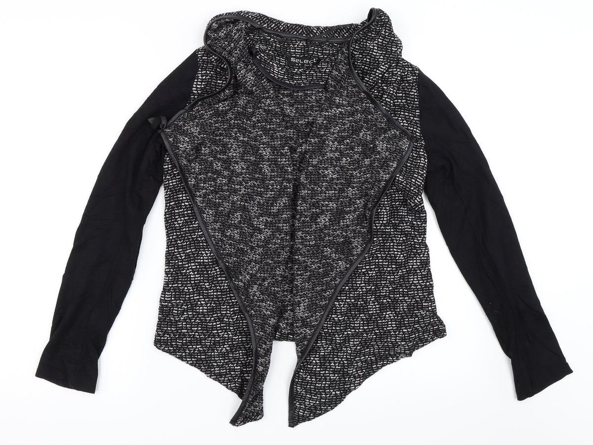 Select Womens Black   Jacket  Size 6