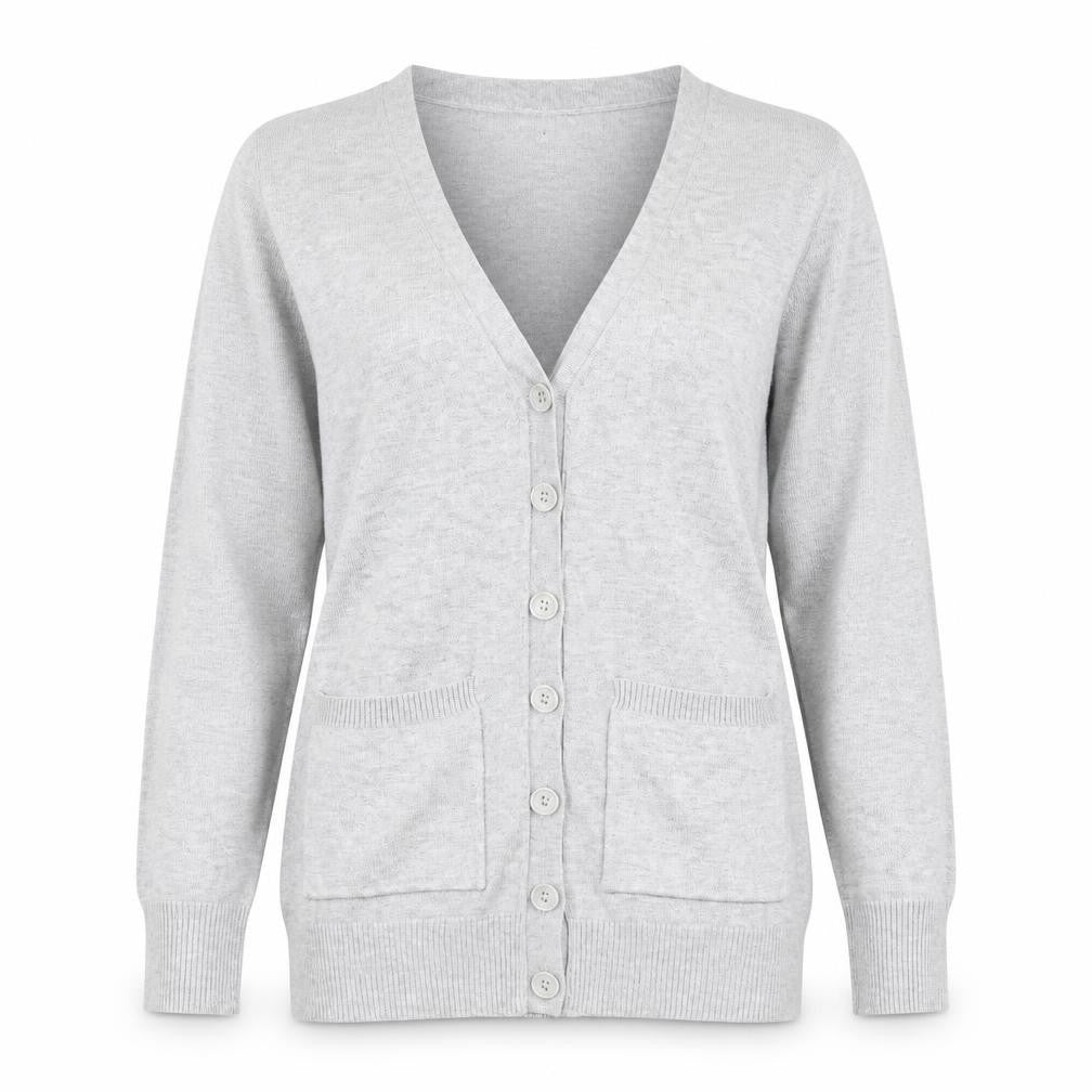 F&F Womens Grey   Cardigan Jumper Size 10