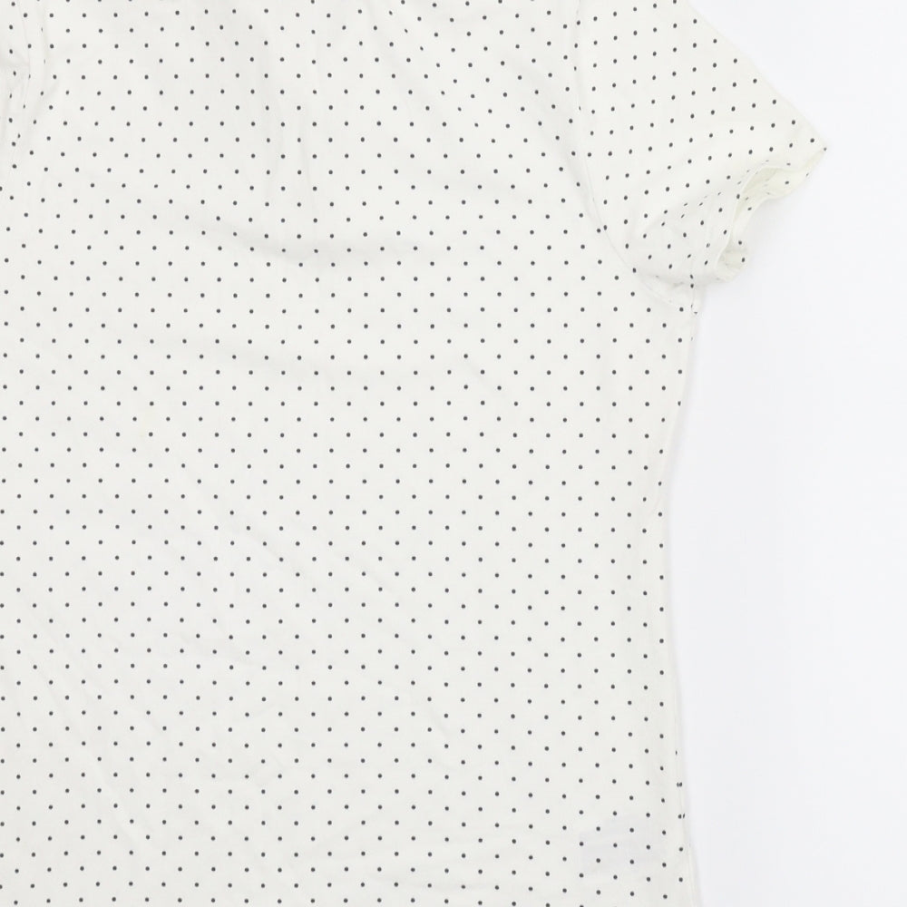 Preworn Womens White   Basic T-Shirt Size S