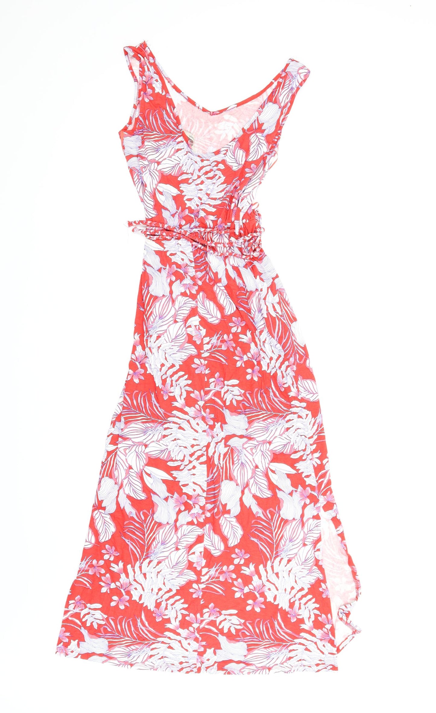George Womens Red Floral  Maxi  Size XS