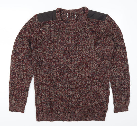 George Womens Red   Pullover Jumper Size S