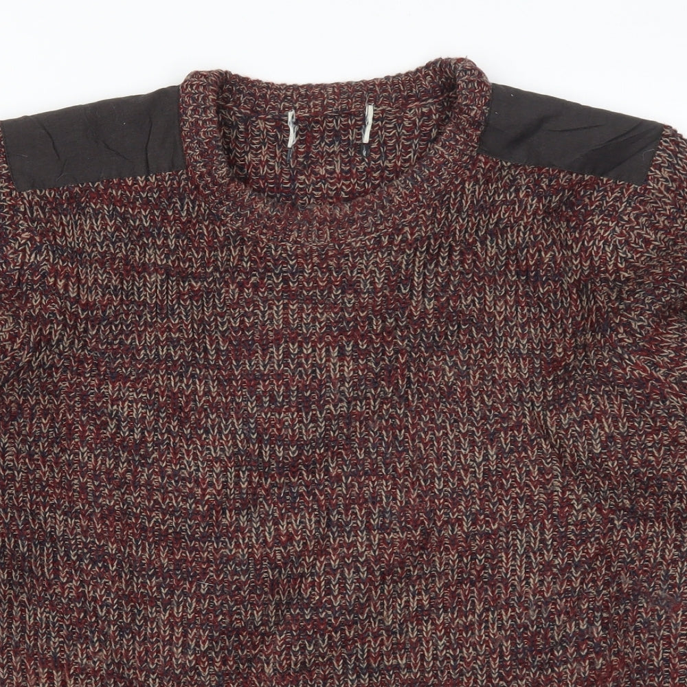 George Womens Red   Pullover Jumper Size S