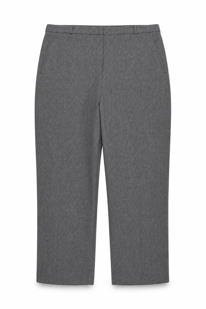 BHS Womens Grey Herringbone  Trousers  Size 20 L27.5 in