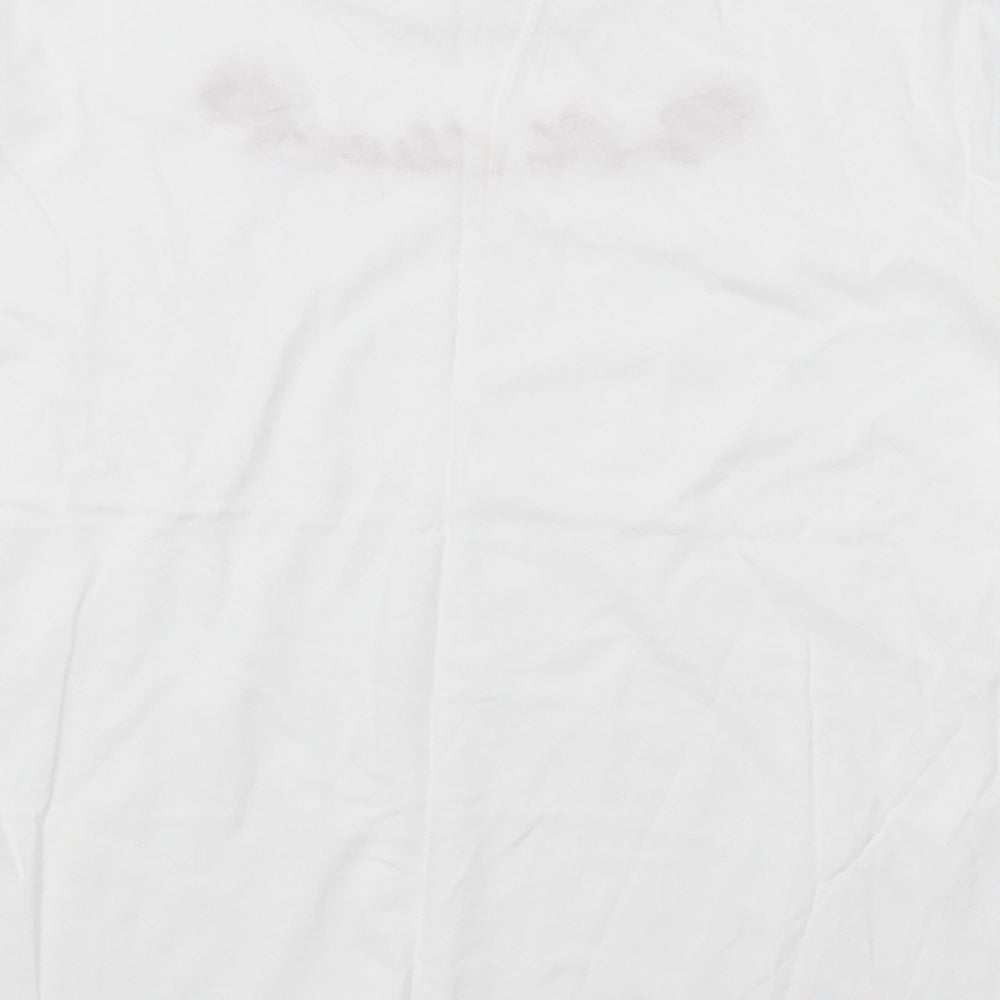 H&M Womens White   Basic T-Shirt Size S  - Oh Cherie