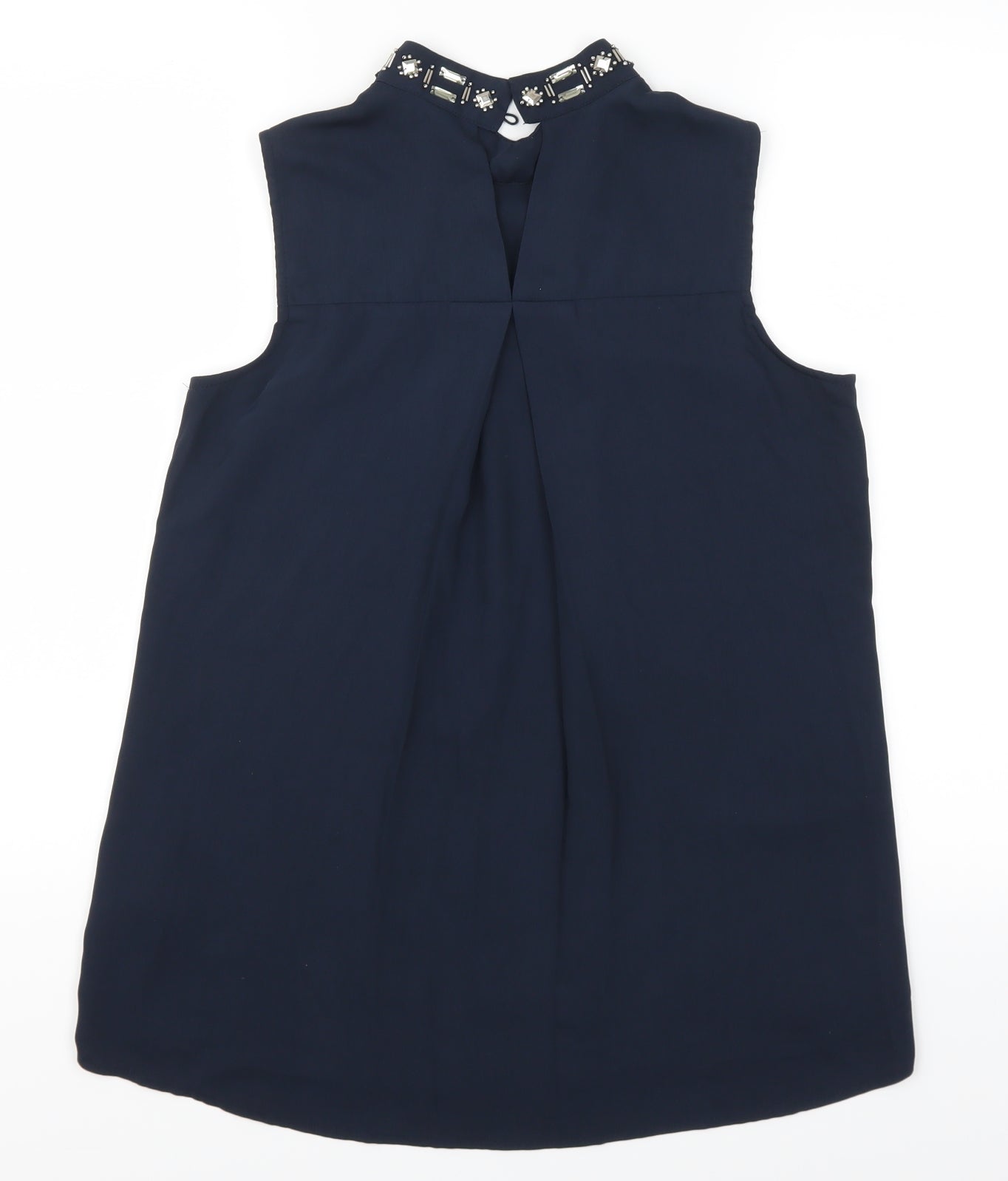H&M Womens Blue   Basic Tank Size 8