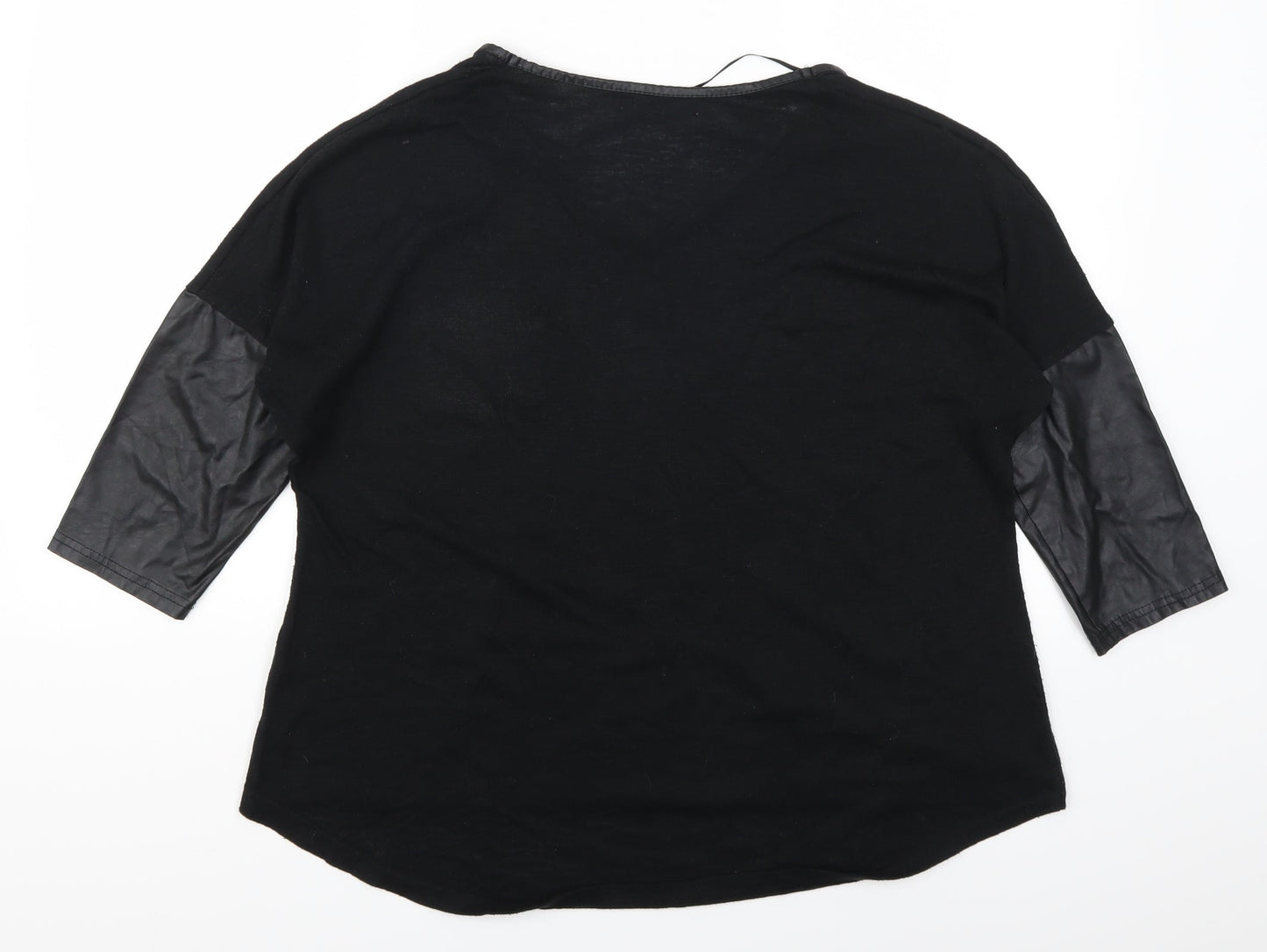 Atmosphere Womens Black   Basic T-Shirt Size 12