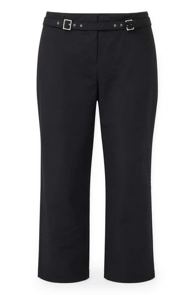 Preworn Womens Black   Trousers  Size 30 in L24 in