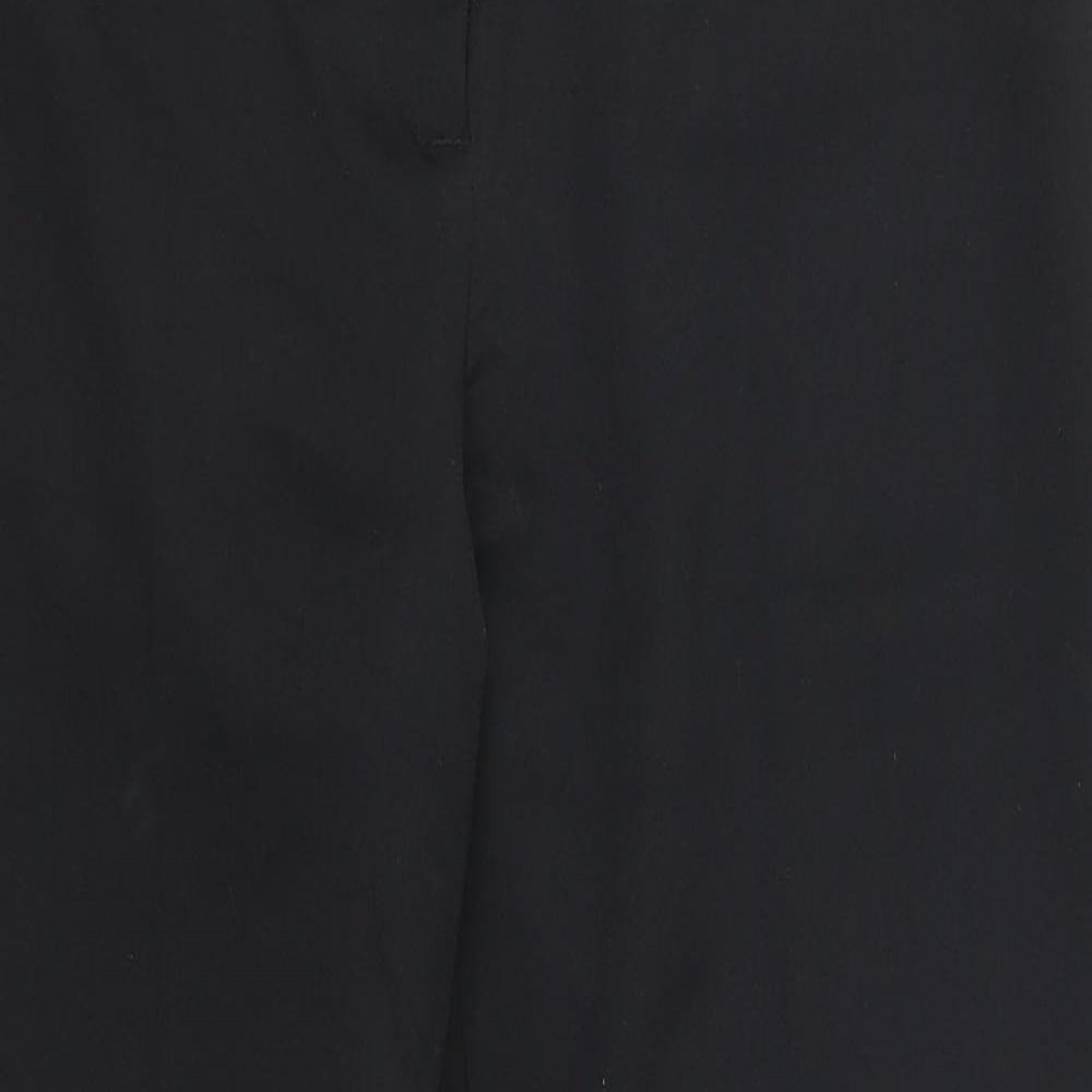Preworn Womens Black   Trousers  Size 30 in L24 in