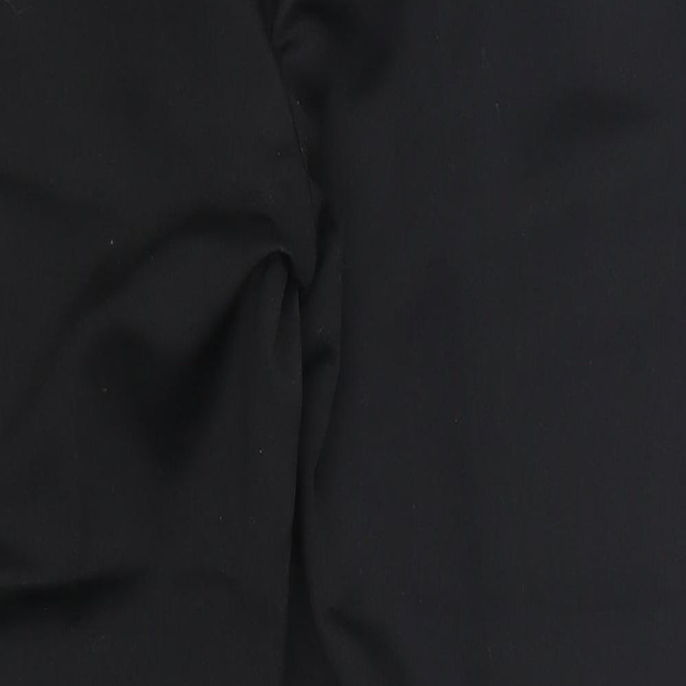 Preworn Womens Black   Trousers  Size 30 in L24 in